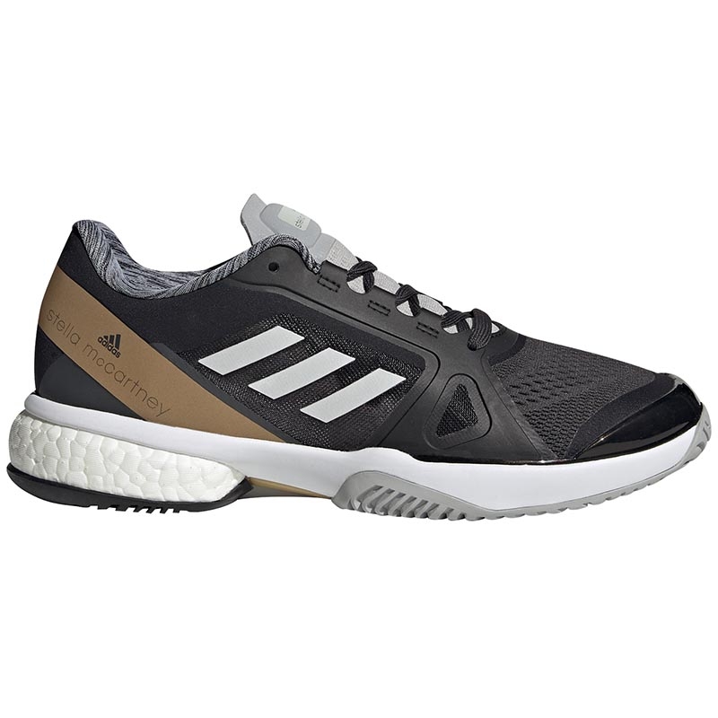 Adidas Stella Court Women's Tennis Shoe Black/gold