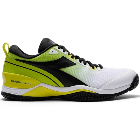 Speed Blushield 5 AG Men's Tennis Shoe White/black/lime