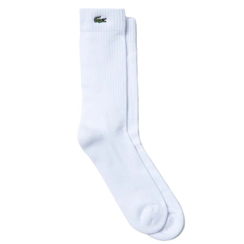 Lacoste Crew Tennis Sock White