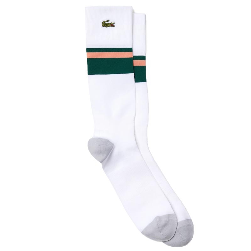 Lacoste Crew Tennis Sock White