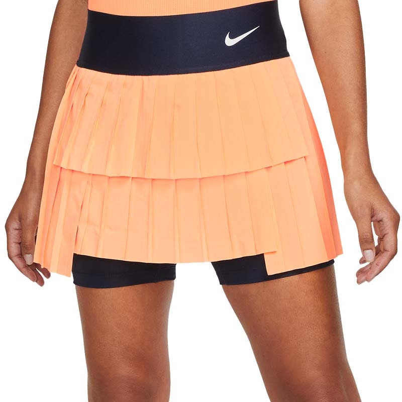 Klokje transmissie Sportschool Nike Court Advantage Women's Tennis Skirt Peachcream/obsidian