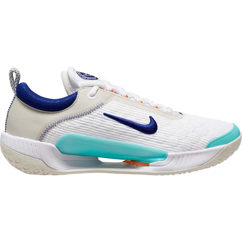 Nike Court Zoom NXT Tennis Men's Shoe White/turquoise