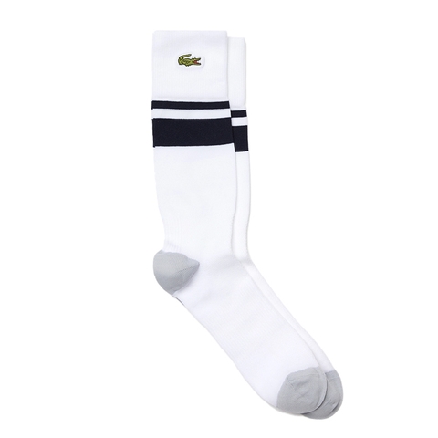 Lacoste Crew Tennis Sock White