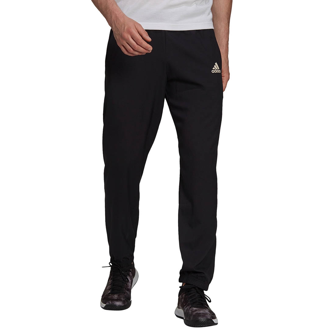 Adidas Stretch Woven Men's Tennis Pant Black