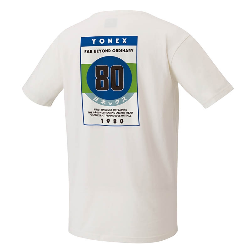 Yonex 75th Anniversary Men's Tennis TShirt Cream