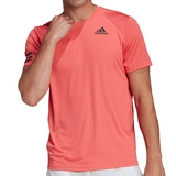  Adidas Club 3 Stripes Men's Tennis Tee