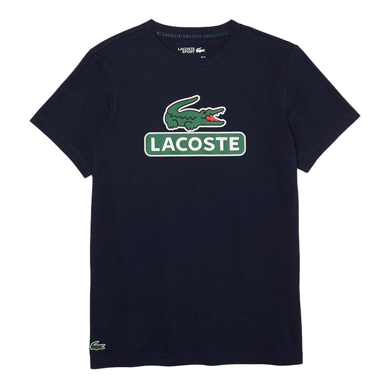 Lacoste Lacoste Logo Men's Tennis Tee Navy