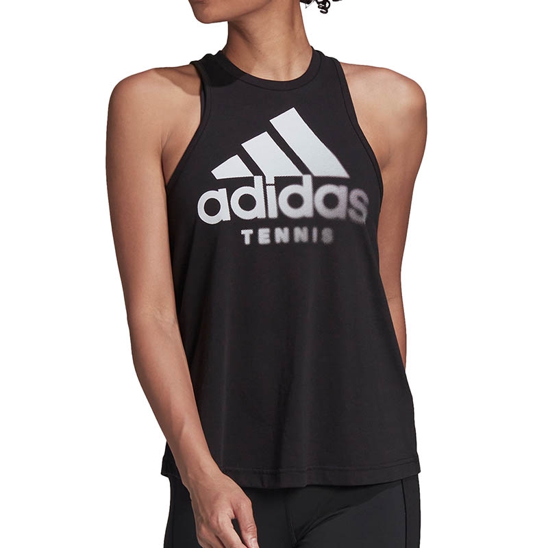 Chispa  chispear Comparación deseo Adidas Graphic Women's Tennis Tank Black