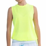  Lacoasport Ultra Smooth Mesh Relax Women's Tennis Top