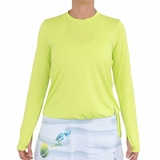  Lacoasport Upf 50 Long Sleeve Relax Women's Tennis Top