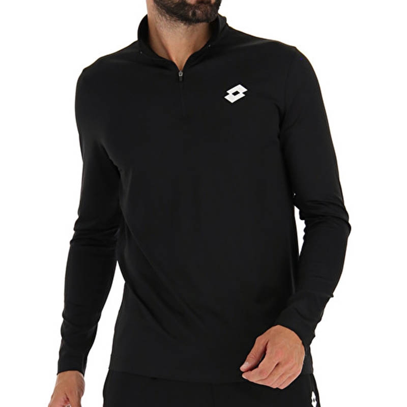 Lotto Core 1/4 Zip Men's Top Black