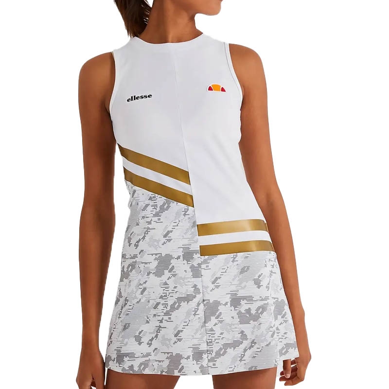 radicaal reptielen Occlusie Ellesse Intrinsic Women's Tennis Dress White