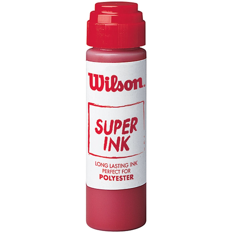 Tennis Wilson Red/Red Stencil Ink String Pen Rackets Logo Pen Sports
