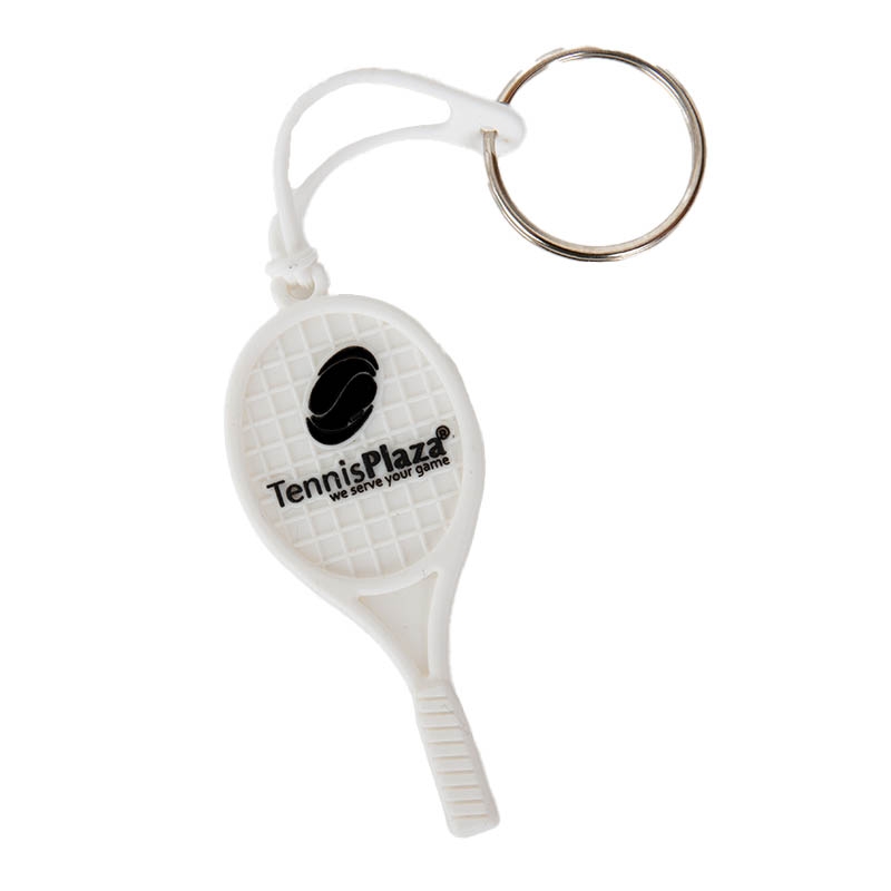 Tennis Plaza Racquet Key Chain