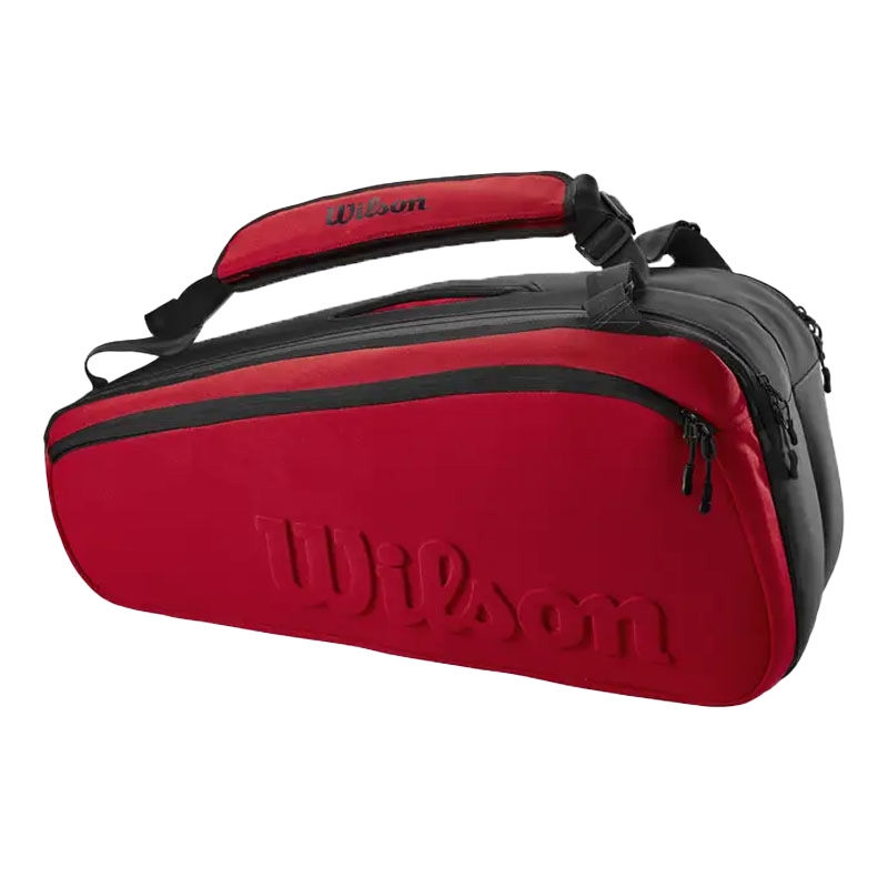 Wilson Super Tour Clash 9 Pack Tennis Bag Red