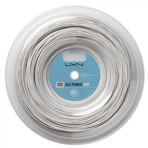 Luxilon Alu Power Vibe Tennis String Reel White/pearl