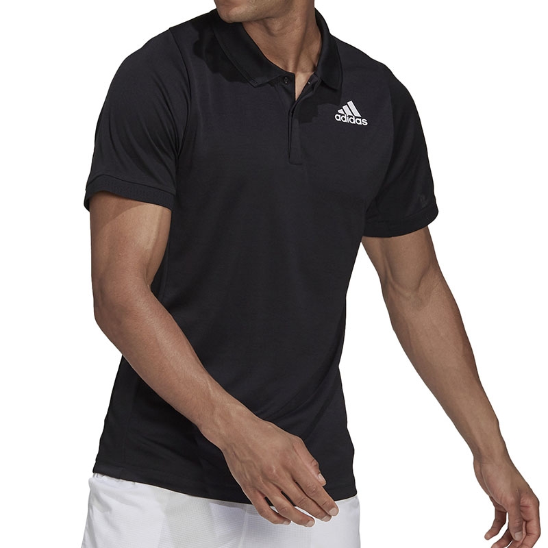 Adidas Freelift Men's Tennis Polo Black