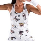  Hydrogen Tattoo Tech Women's Tennis Tank
