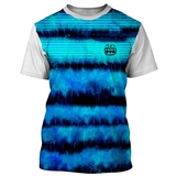  3as Blue Tie Boys ' Tennis Tee