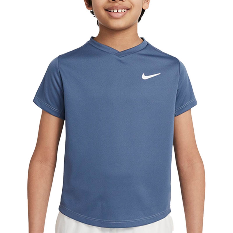 Nike Court Dri-Fit Victory Boys' Tee Slate