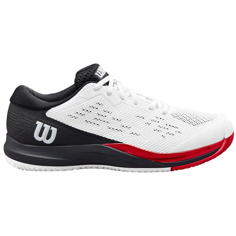 Wilson Rush Pro Ace Men's Tennis Shoe Black/white/red