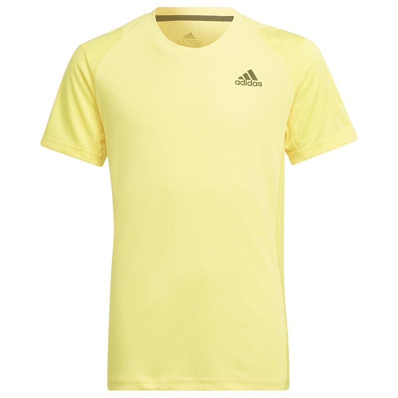 Adidas Club Boys' Tennis Tee Yellow