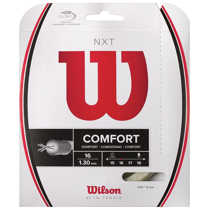 Wilson NXT 16 Tennis String Set Natural