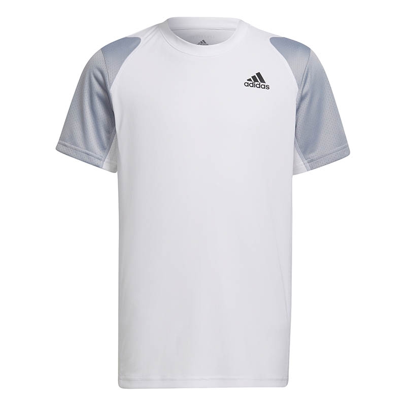 Adidas Club Boys' Tennis Tee White/silver