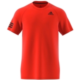  Adidas Club 3 Stripes Men's Tennis Tee