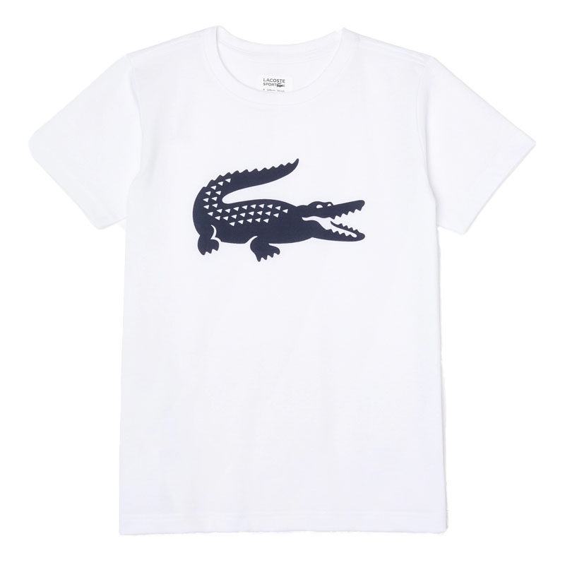 pad overskydende Ironisk Lacoste Graphic Boys' Tennis Tee White