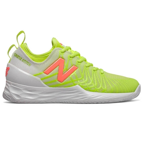 New Balance Fresh Foam LAV B Women s Tennis Shoe Lemon white