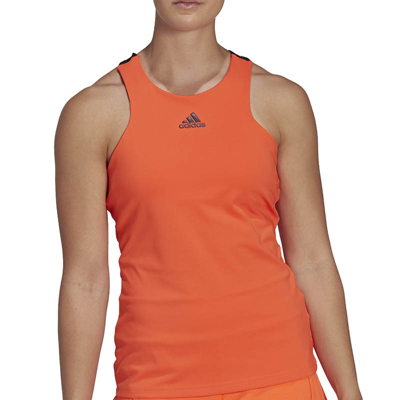 Adidas GameSet Bra Y Women's Tennis Tank Orange