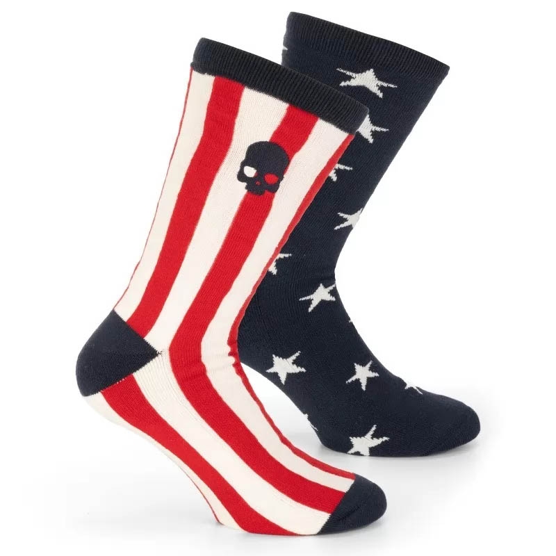 Hydrogen Usa Tennis Socks Navy/red/white