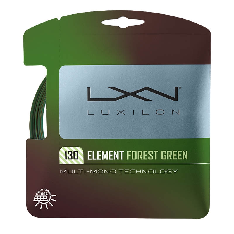 Luxilon Element 130 Tennis String Set Green