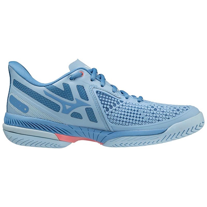 Mizuno Wave Exceed Tour 5 AC Women's Tennis Shoe Blue/coral