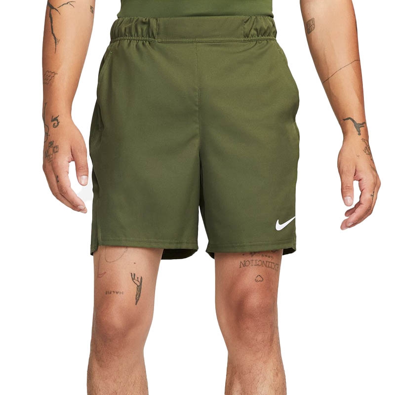 Men's nike olive best sale green shorts