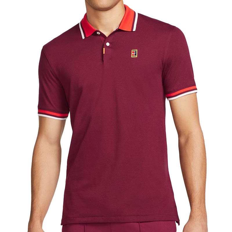 robo continuar traqueteo Nike The Nike Men's Tennis Polo Darkbeetroot