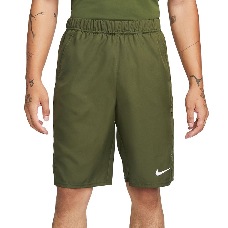 Nike N.E.T. 11 Woven Men's Tennis Short Green/white