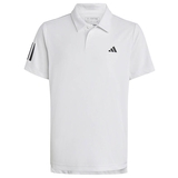  Adidas Club 3- Stripe Boys ' Tennis Polo