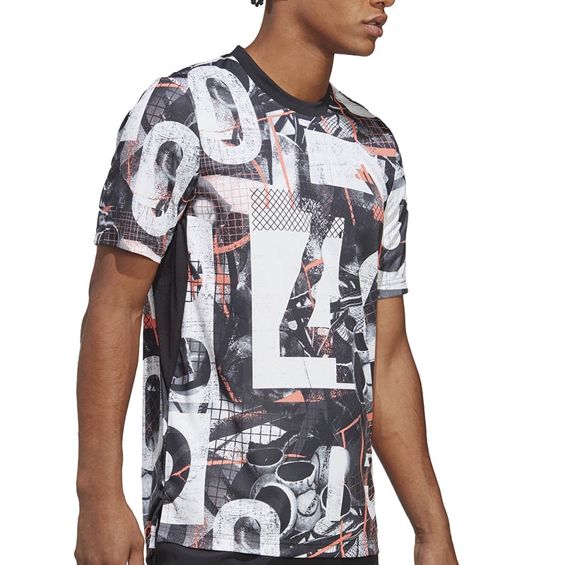 adidas Club Graphic Men's Tennis Tee