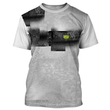  3as Black Squares Boys ' Tennis Tee