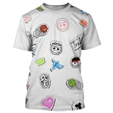  3as Emoji Boys ' Tennis Tee
