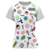  3as Emoji Girls ' Tennis Top
