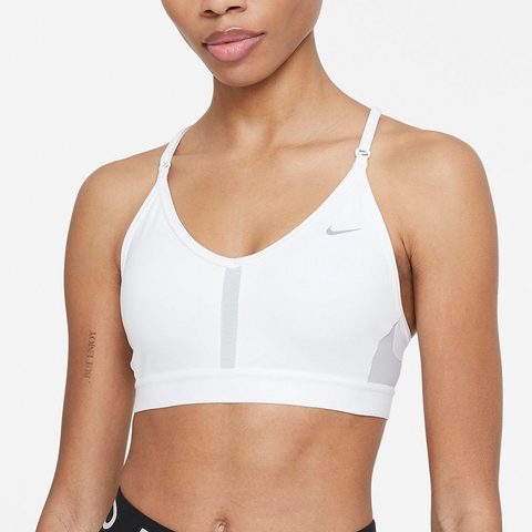 Buy Nike Dri-Fit Swoosh Sports Bras Girls White online