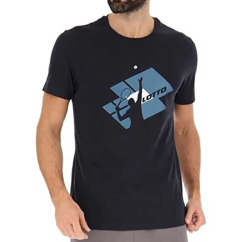 Lotto t-shirts for men: plain or printed sports and casual tees