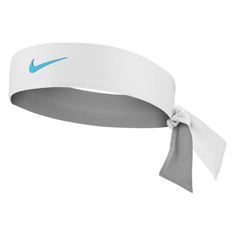 kousen Kluisje Onrecht Nike Tennis Headband White/blue