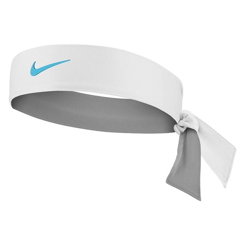 Swoosh Headband - Dark Blue, White