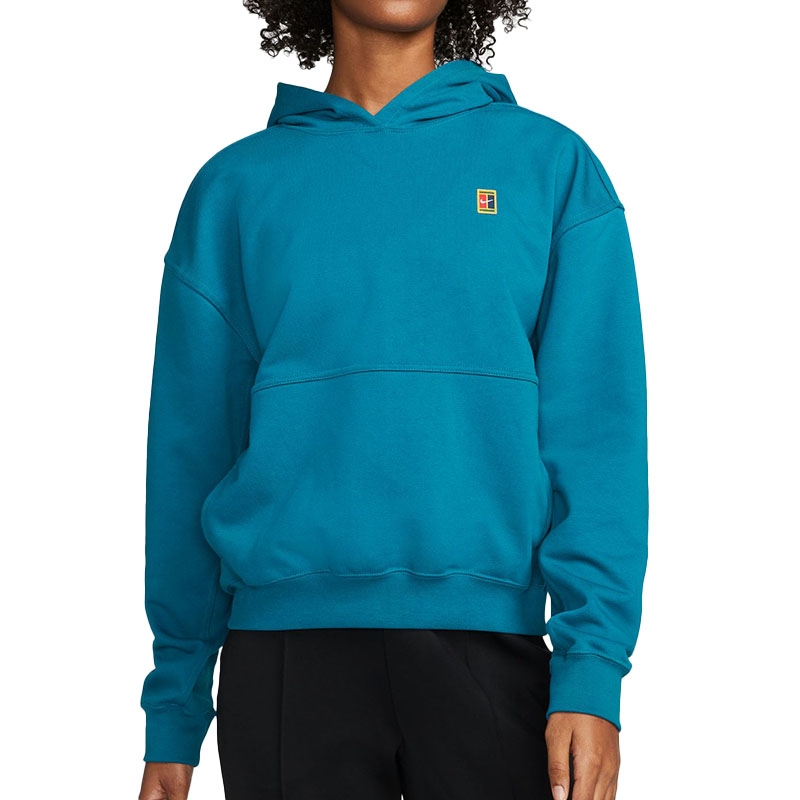 Nike Court Heritage Women s Tennis Hoodie Greenabyss