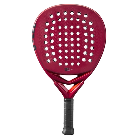 escalar puenting Fraternidad Wilson BELA Pro V2 Padel Racquet Red