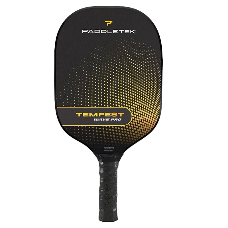 福袋 公式 Pro Wave Tempest Paddletek Pickleball Yellow Paddle ラケット(軟式用)